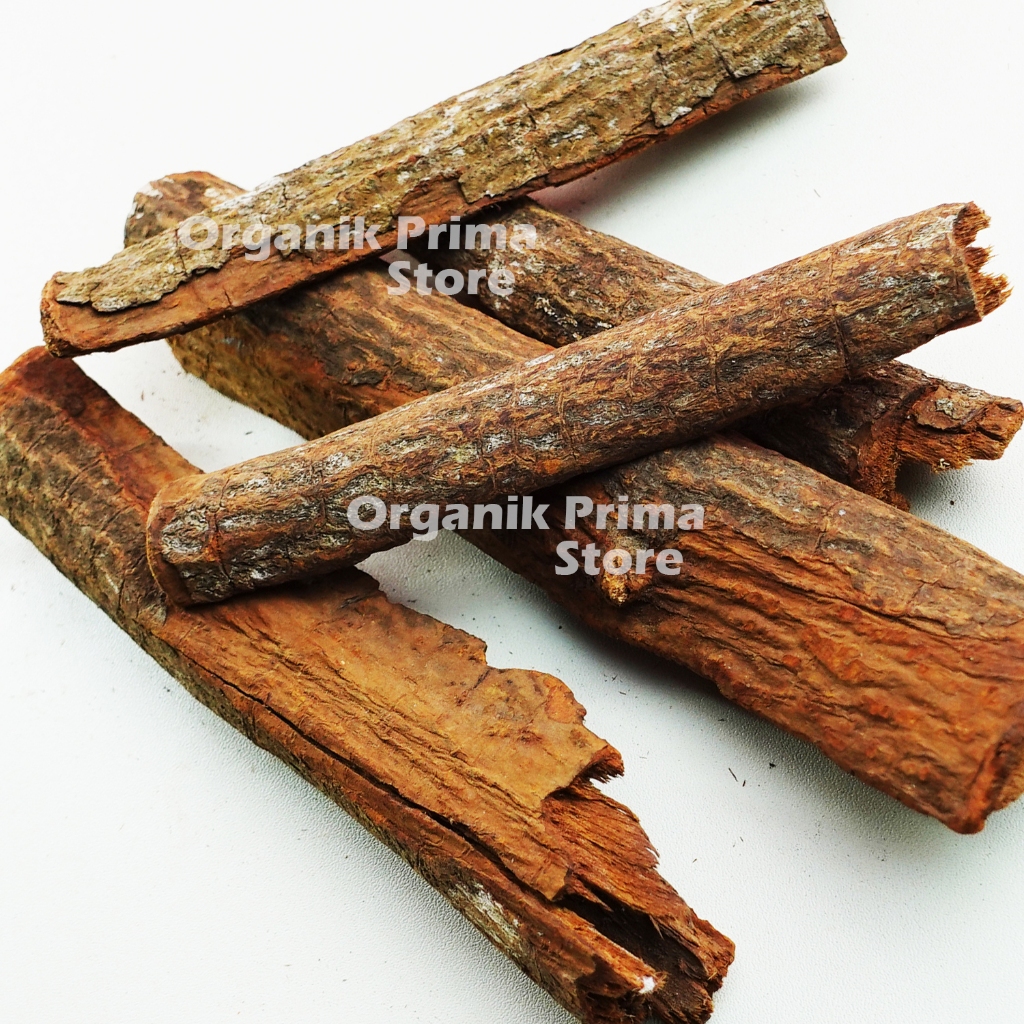 

Kulit Kina Kering 100gr Kayu Asli Bersih dan Organik