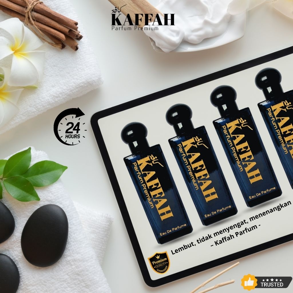 Kaffah Parfum Premium - 100% Tanpa Campuran Alkohol Dan Bahan Najis Lainnya