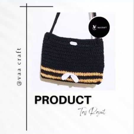 tas jinjing tas rajut tas lucu tas wanita tas homemade tas kecil