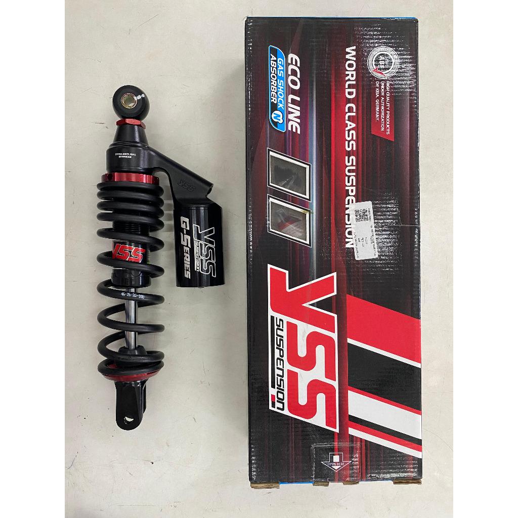 YSS - SHOCK BELAKANG TABUNG G PLUS BLACK (MIO)