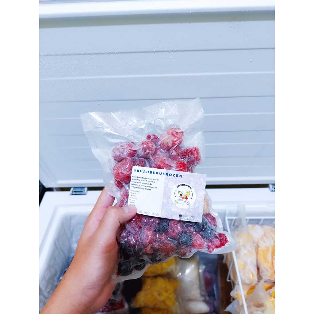 

MixBerry Frozen 250gr Olahan smoothies untuk diet rasa masam segar pure buah 100%