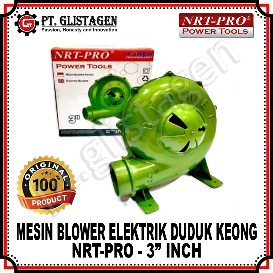 NRT-PRO Mesin Blower Keong 3" inch Blower Duduk Elektrik Electric 3"in 3in ORIGINAL NRT-PRO