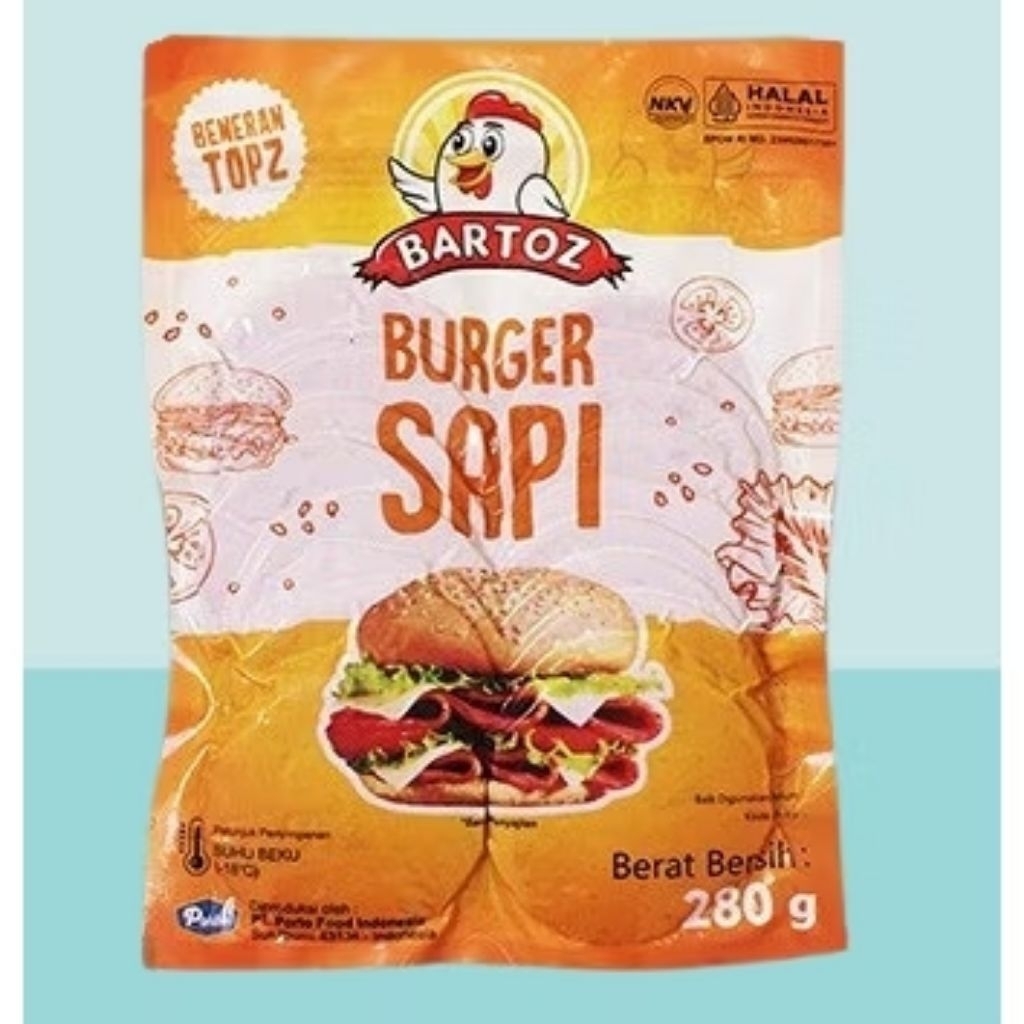 

Bartoz Burger Mini 280gr
