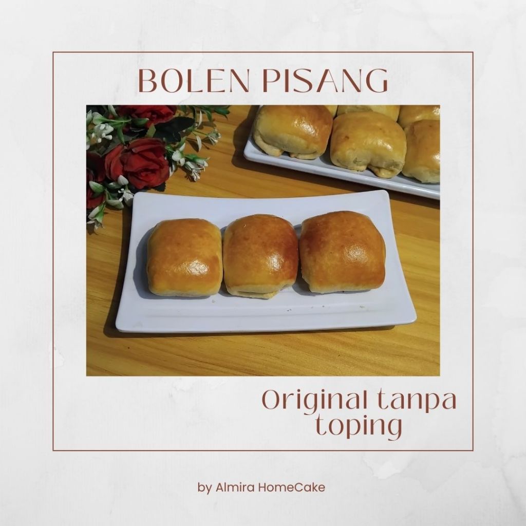 

Bolen Pisang Original – Camilan Pastry Homemade | Kulit Renyah, Isi Pisang Matang Alami | 90g/pcs | Box Isi 4/6/8