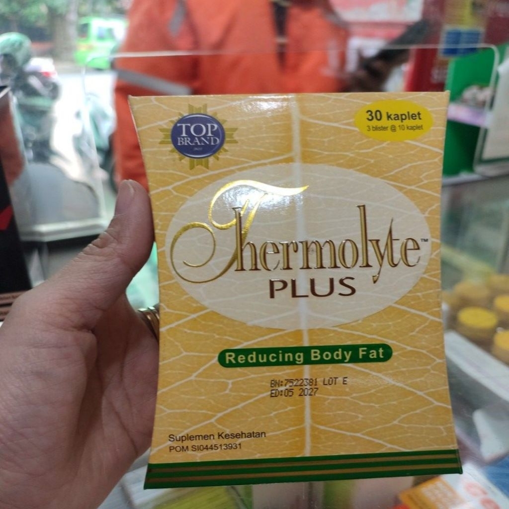 Thermolyte plus untuk mengurangi lemak dalam tubuh isi 30 kaplet