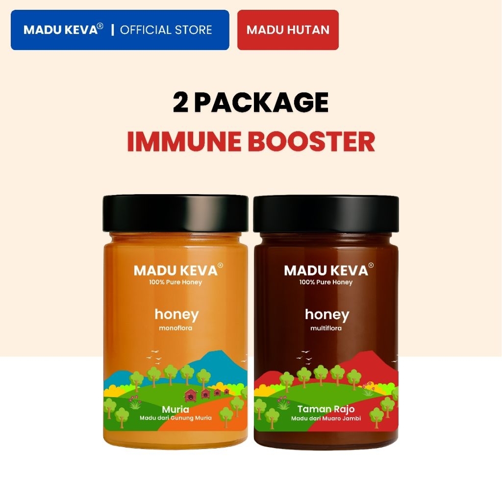 

Madu Keva Gunung Muria, Taman Rajo 500gr Bundle - Madu Murni