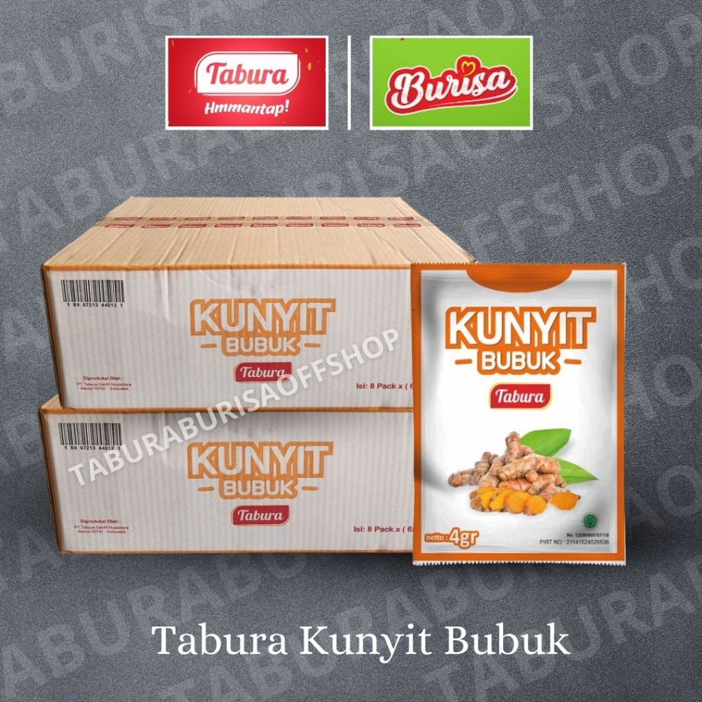 

TABURA Kunyit Bubuk (DOS-CARTON)