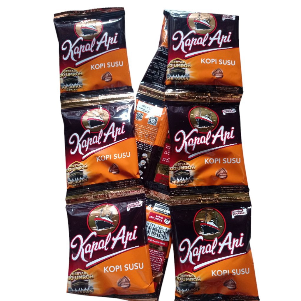 

Kopi Kapal Api Susu 10+1 (11)Sachet 31gram-Coffee Instan