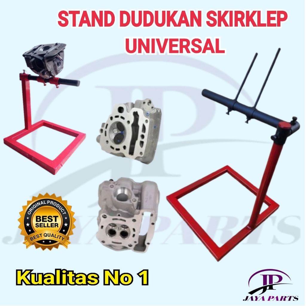 Stand dudukan skir klep universal semua motor Alat dudukan skir klep
