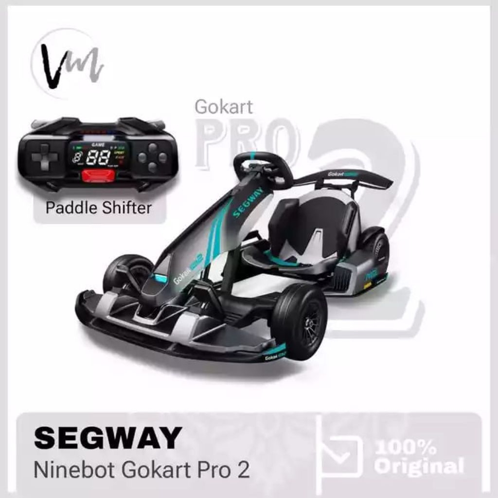 Ninebot Gokart Pro 2 Fullkit New Version Segway With Ninebot S-Max Scooter - GokartPro GEN 2