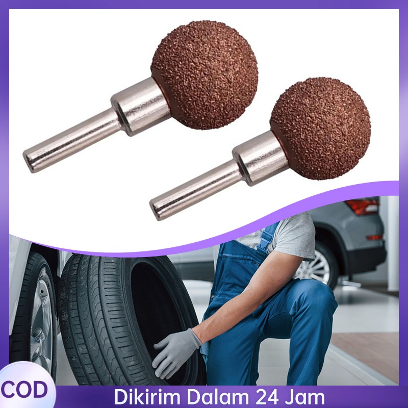 Alat Kerok Tambal Ban Luar Grinder Ban Kerokan Ban Baja Tungsten Kepala Penggiling Perbaikan Ban Lua