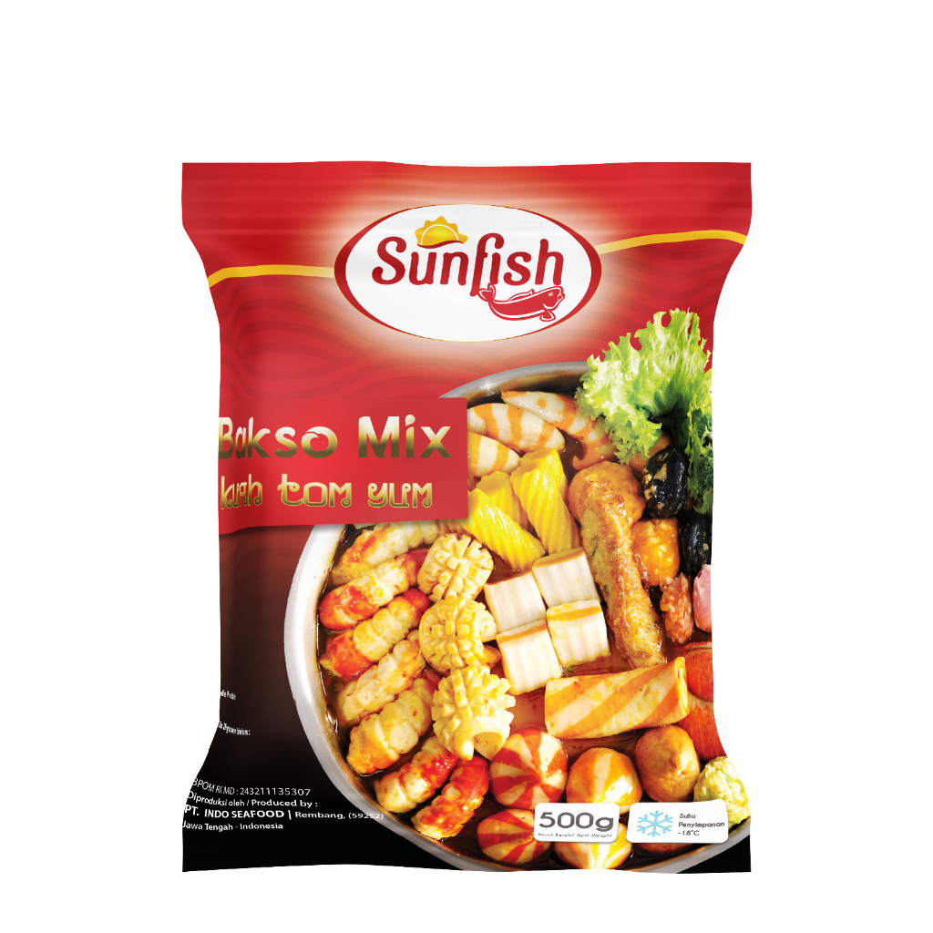 

Sunfish Bakso Mix Kuah Tomyum 500gr