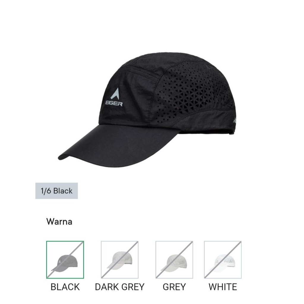 Topi lari Eiger Ascending Cap Mountaineering