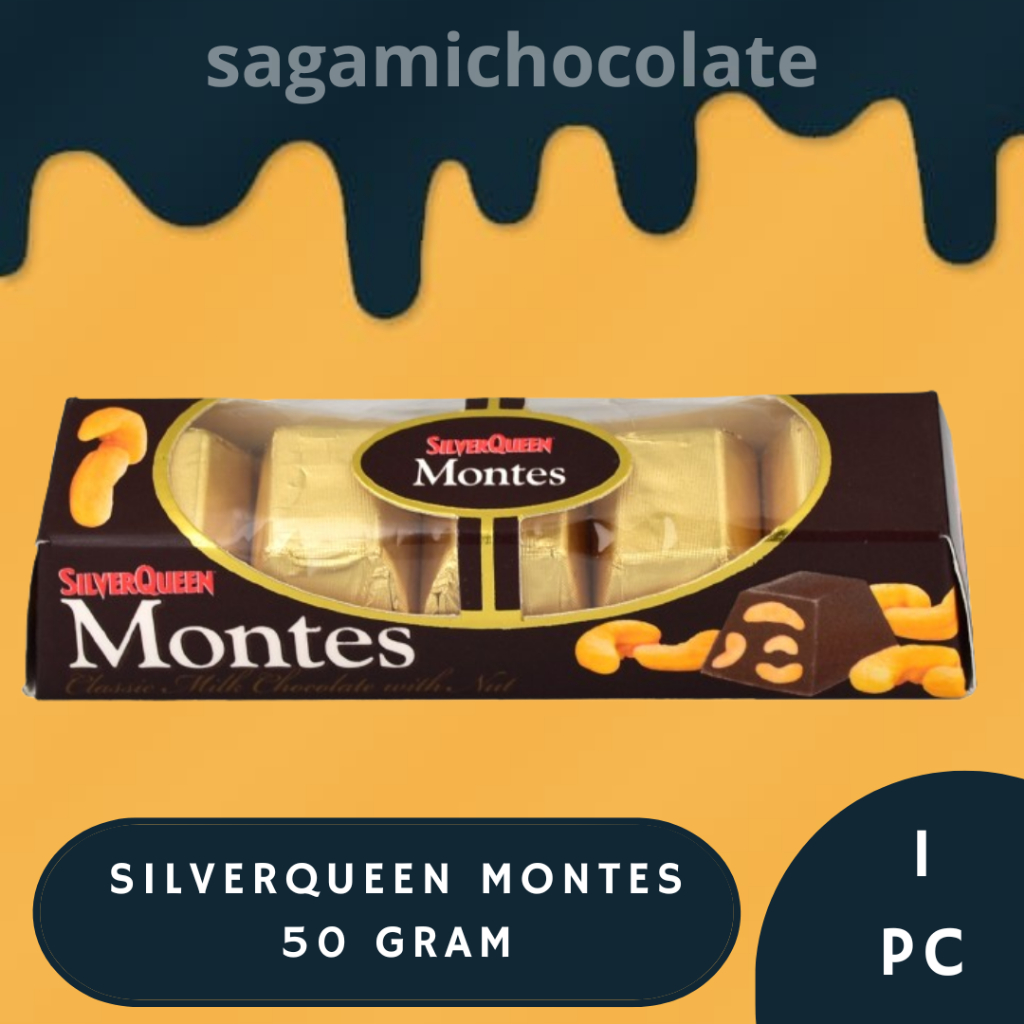 

COKLAT SILVERQUEEN MONTES 50 GRAM ( 1 PC )