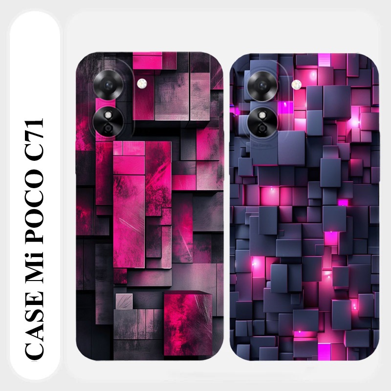 Case Tipe Hp Poco C71 M7 Pro X7 Pro M3 M5 C75 M3 Pro 5g F4 F6 F5 X5 Softcase Silikon Custom N 416