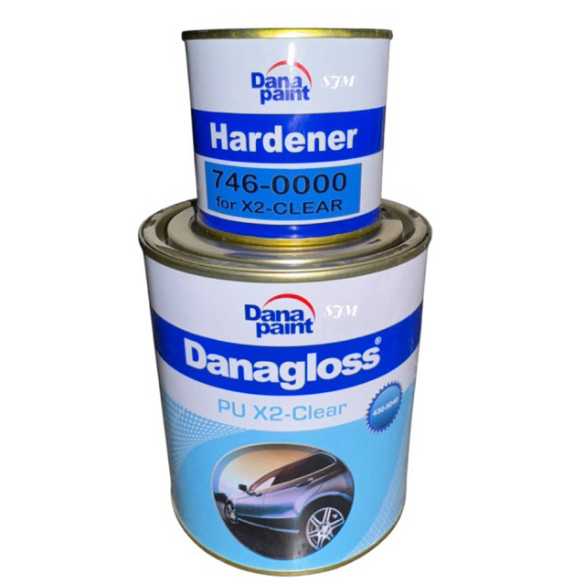 PU X2Clear + Hardener DANA GLOSS / DANA PAINT