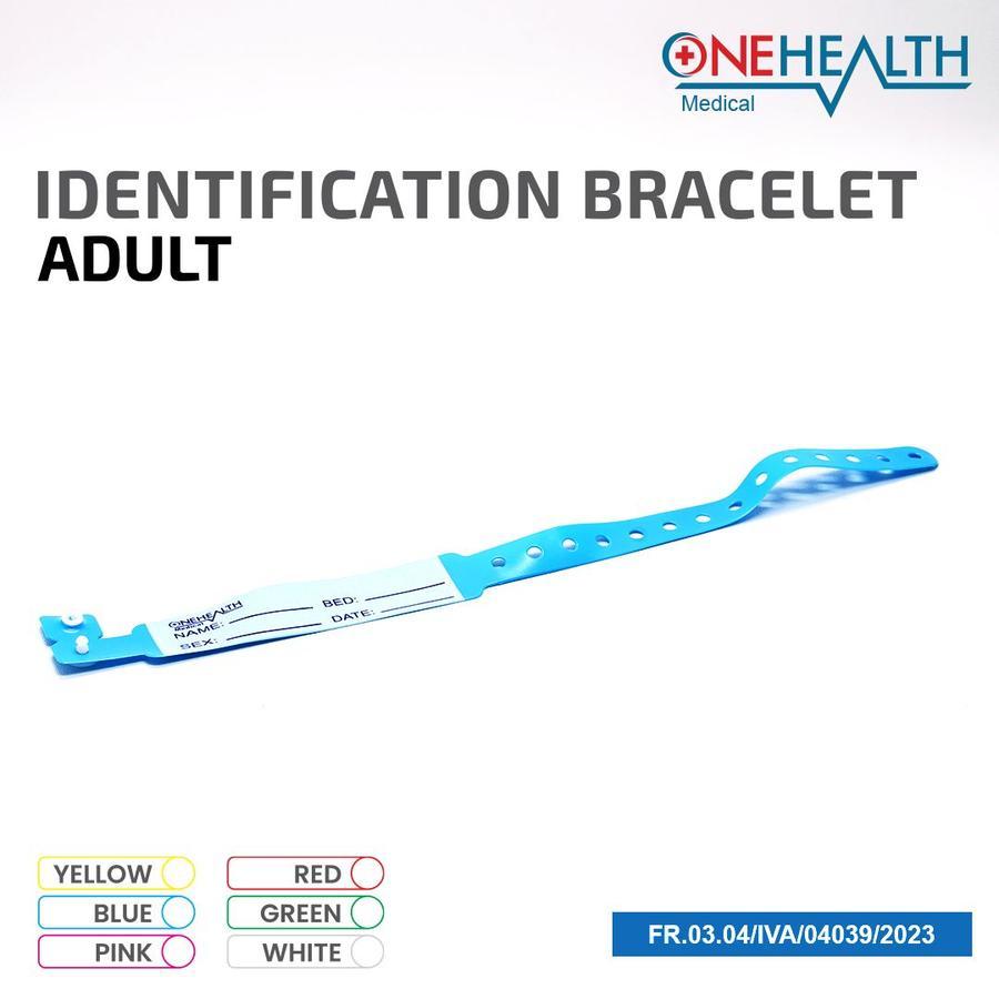 Identification Bracelet Onehealth Adult Isi 1 pc - Gelang Identitas Pasien