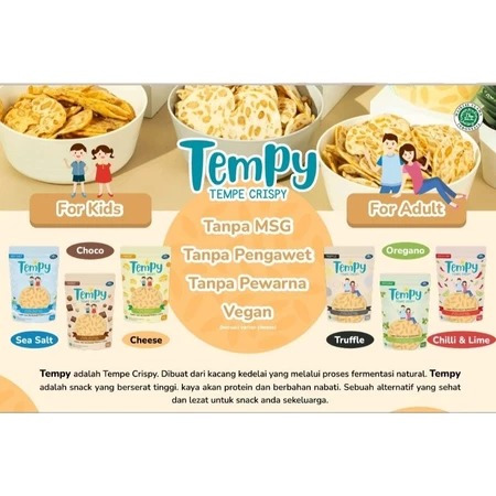 

Sega TungtungABE FOOD Tempy Abe Food Tempy 70 gr / Tempe Krispi / Snack Anak / Cemilan Anak Sehat