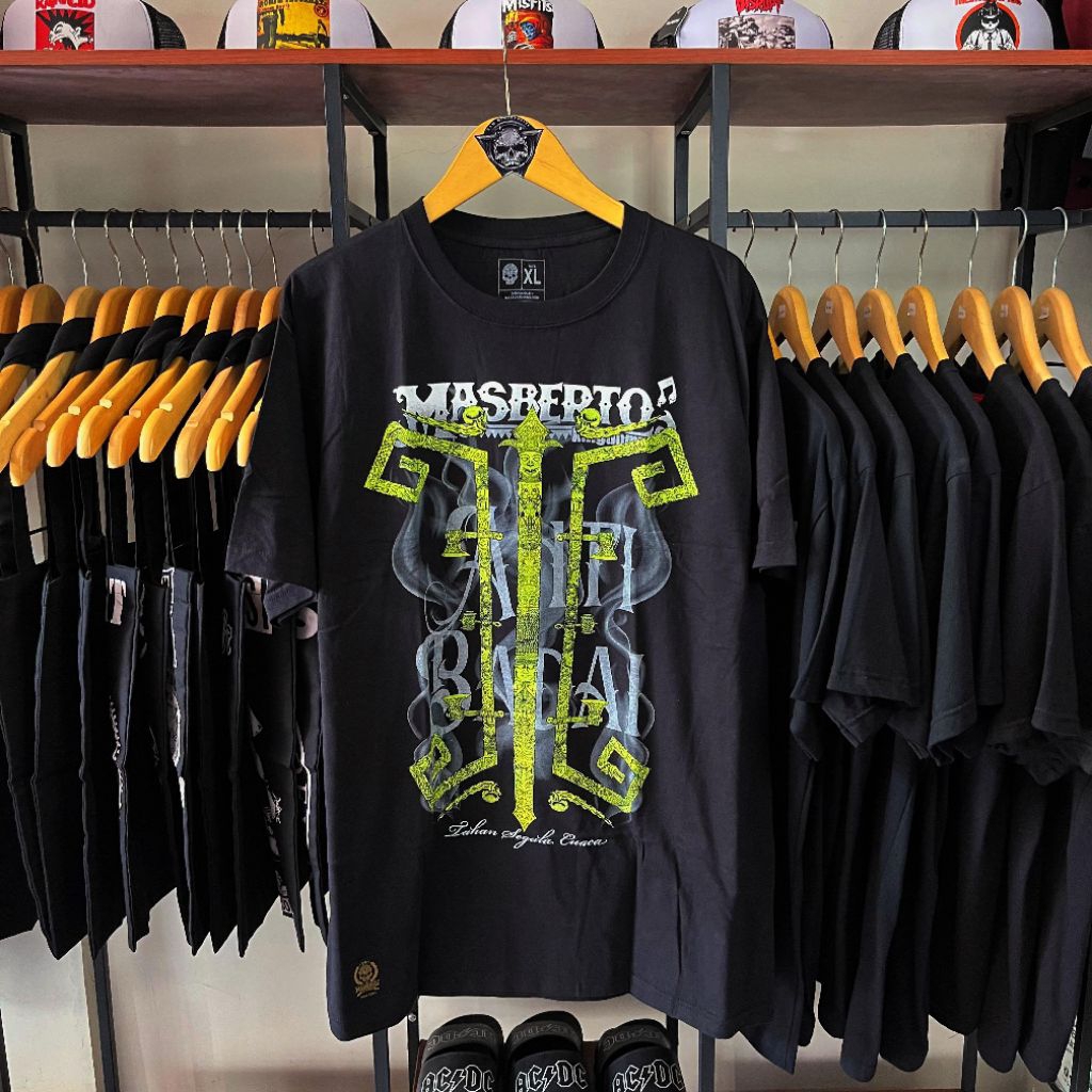 KAOS MASBERTO KINGDOM ANTI BADAI TERBARU ORIGINAL 120% || KAOS TATTOO || KAOS BRAND || KAOS DISTRO