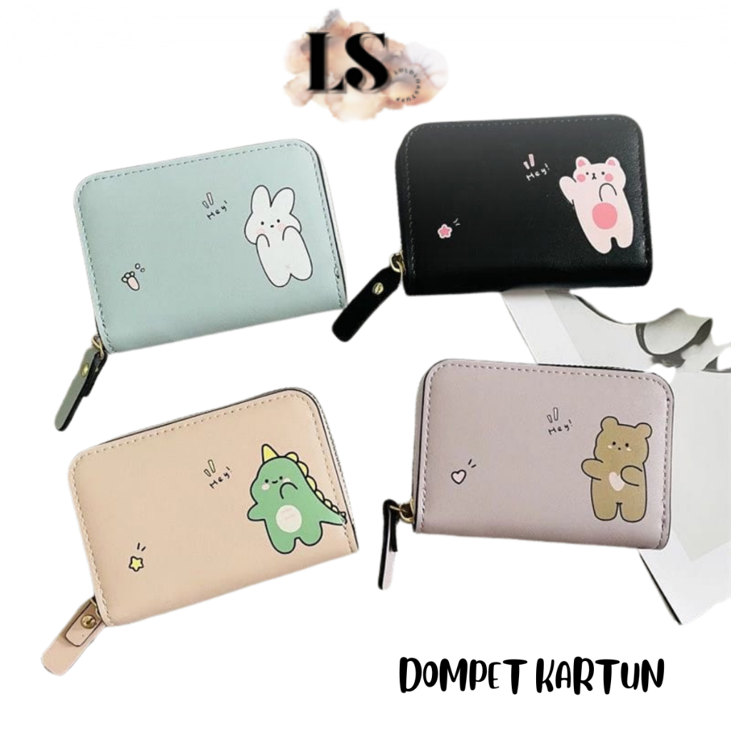 LS - DOMPET KARTU K03 DOMPET WANITA KECIL AESTHETIC TAS IBU IBU KEKINIAN ELEGAN TAS MINI