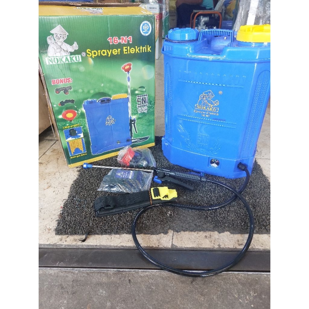 Sprayer hama 2 fungsi 2in1 NOKAKU 16 LTR SNI/sprayer elektrik CAS ONLY TOSITA 13.8Ltr / MKE 16 LTR C