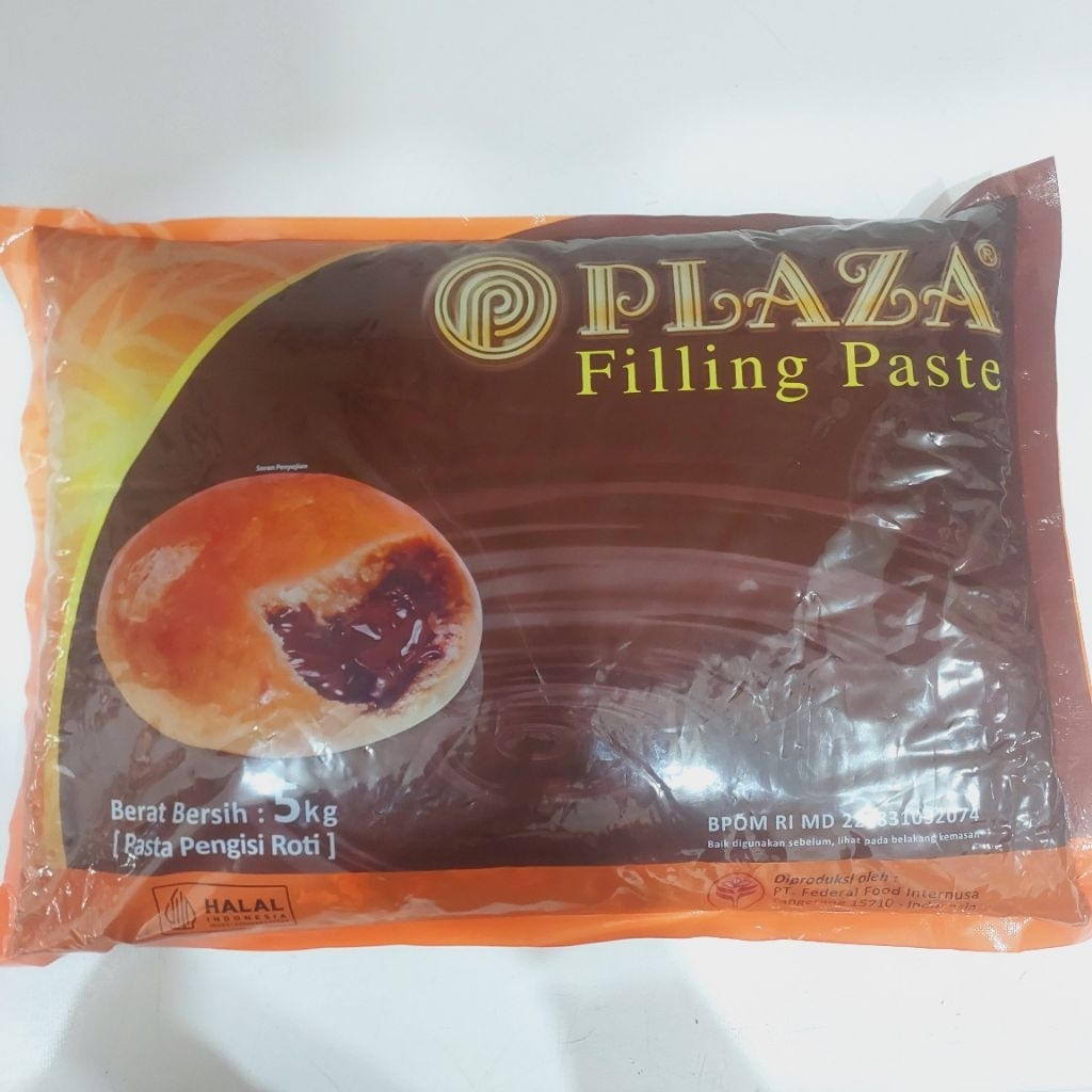 

PLAZA FILLING PASTA 5 KG / PLAZA FILLING COKELAT