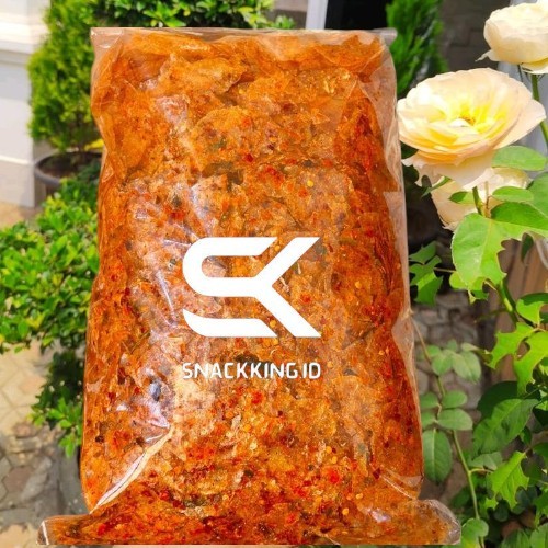 

kripca,keripik kaca pedas daun jeruk 250gr