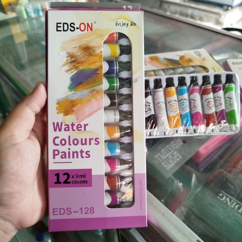 

EDS-ON Cat Air 12 Warna / Watercolour Paints 12 Colours