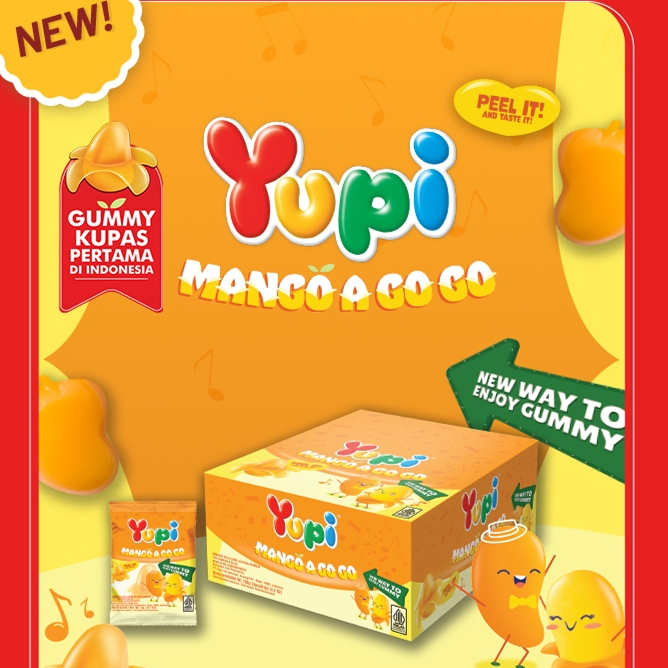 

YUPI MANGGO GO GO BOX ISI 24 PCS @6 GRAM