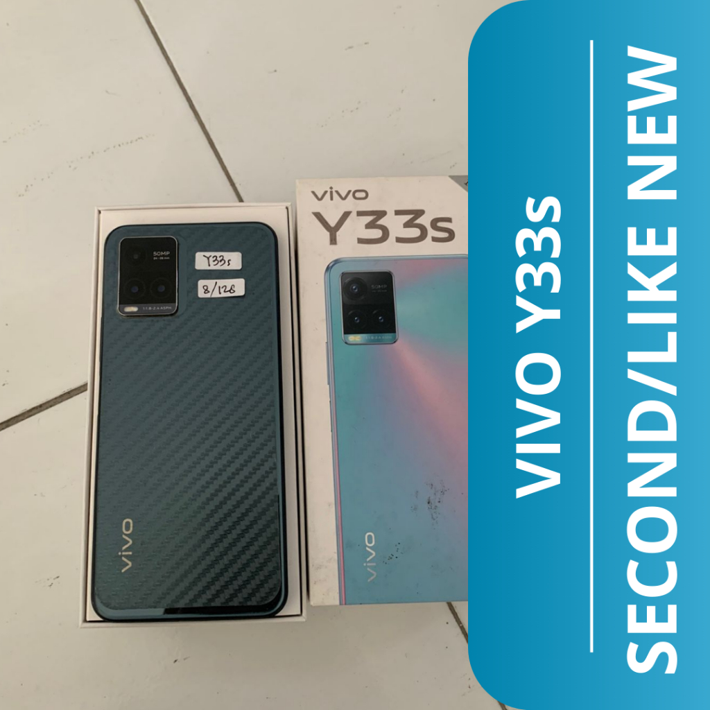 HP SECOND VIVO Y33s 8/128GB / VIVO Y33s HP SECOND