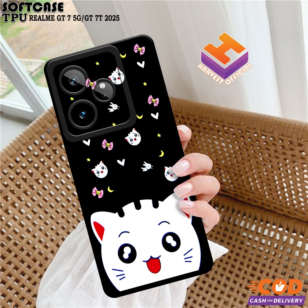 Case Hp REALME GT 7 5G/GT 7T 2025 - Soft Pro Camera - Softcase REALME GT 7 5G/GT 7T - Casing REALME 