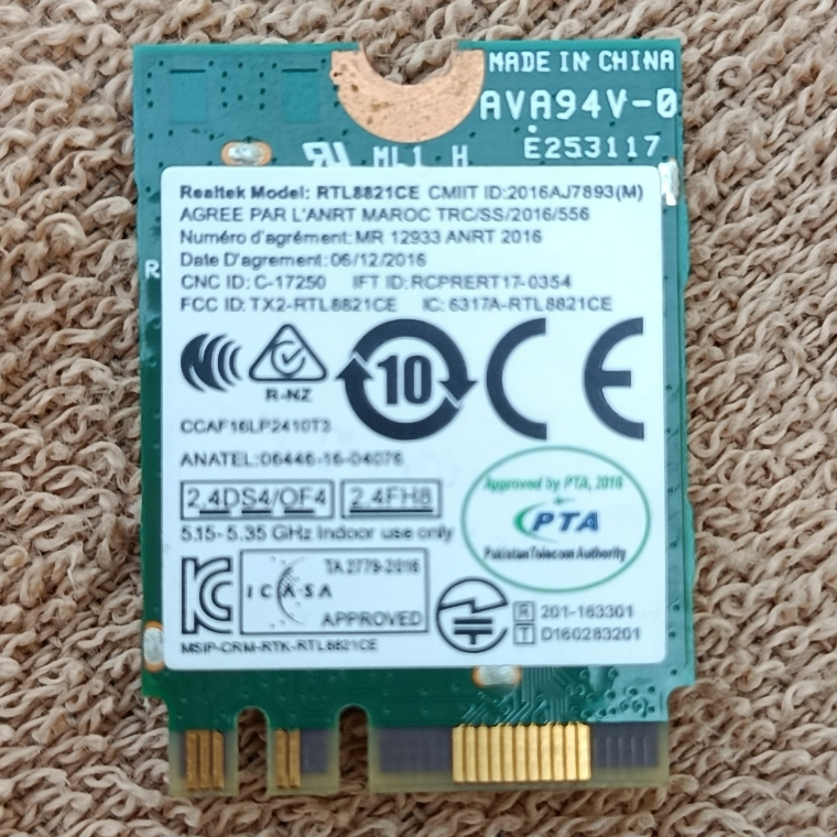 (BEKAS) Wifi Card RealTek RTL-8821-CE