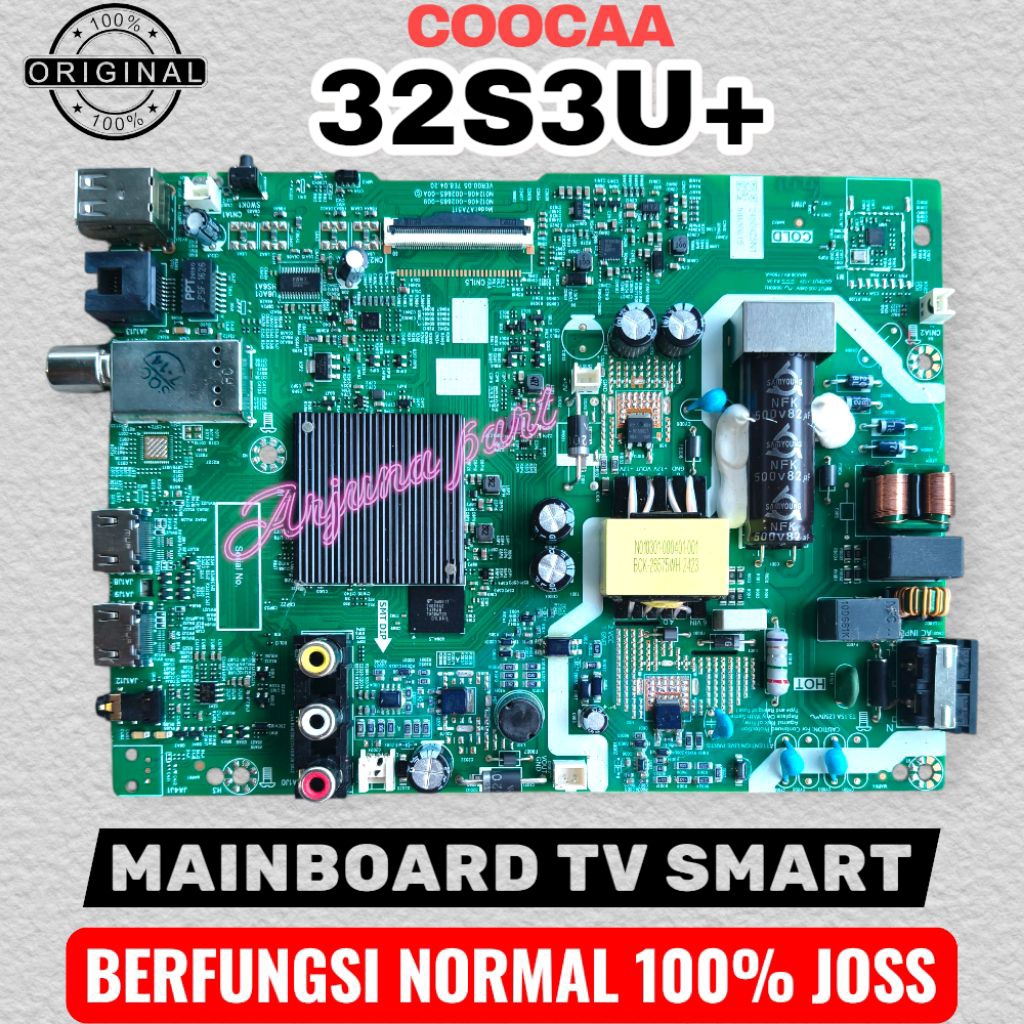MB TV COOCAA 32S3U+ / MAINBOARD TV COOCAA 32S3U+ / MODUL TV COOCAA 32S3U+ / MESIN TV COOCAA 32S3U+ /