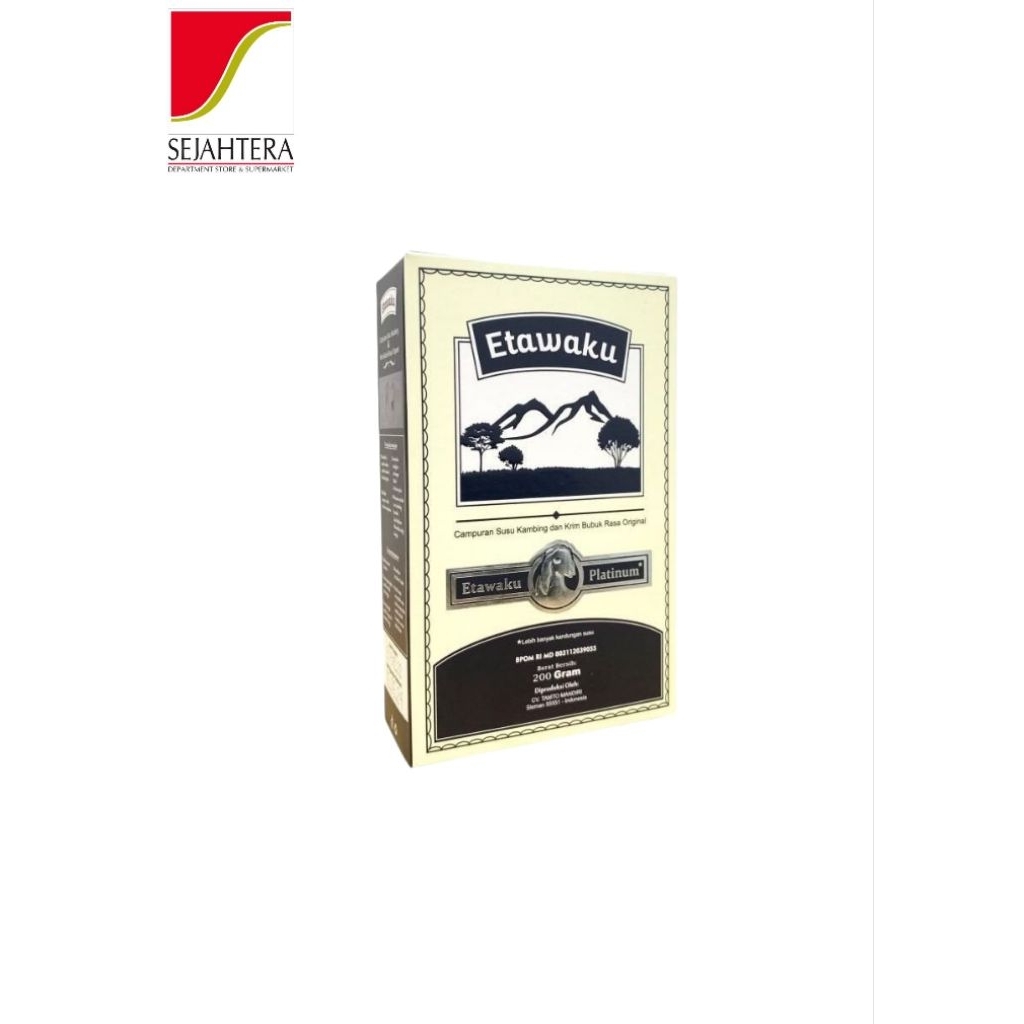 

ETAWAKU PLATINUM SUSU 200gr BOX