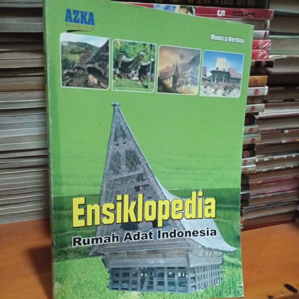 Buku Majalah Ensiklopedia Rumah Adat Indonesia