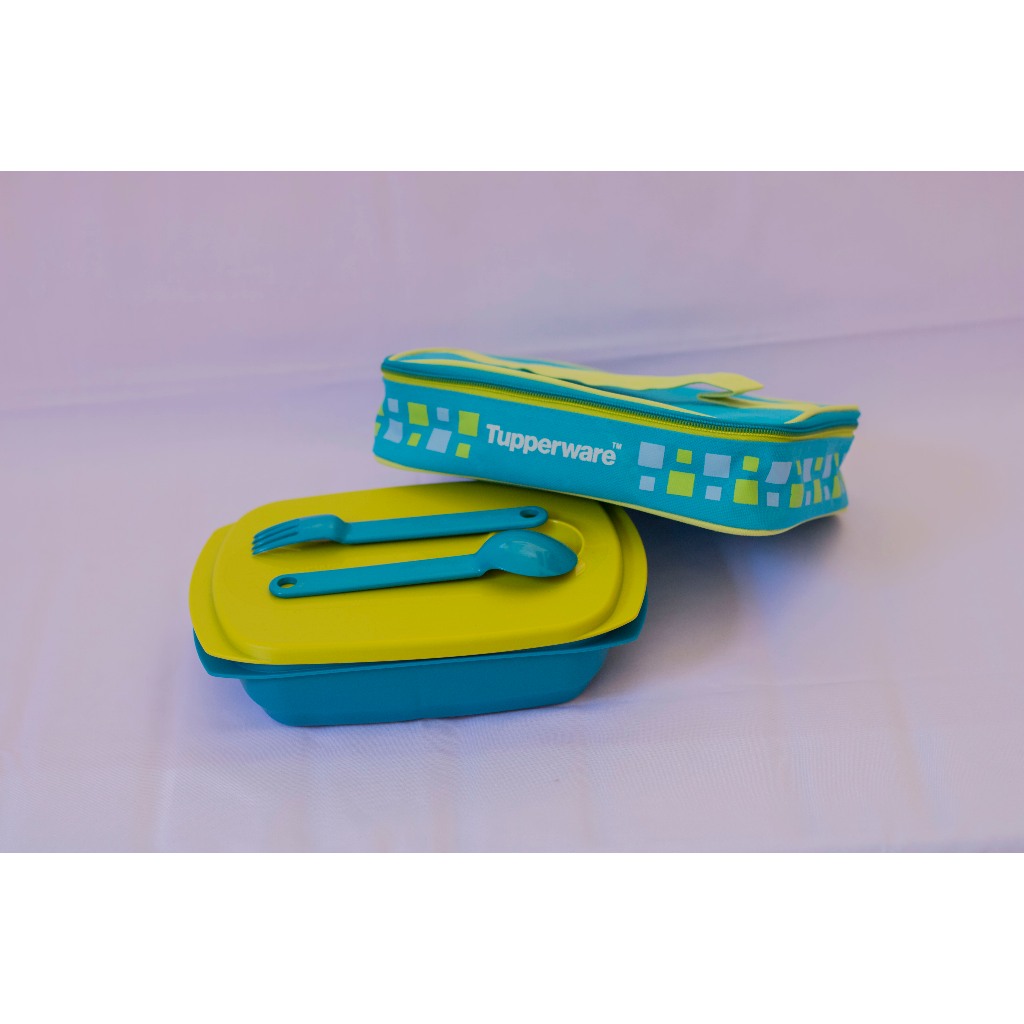 Tupperware Crystalwave Lunch Set