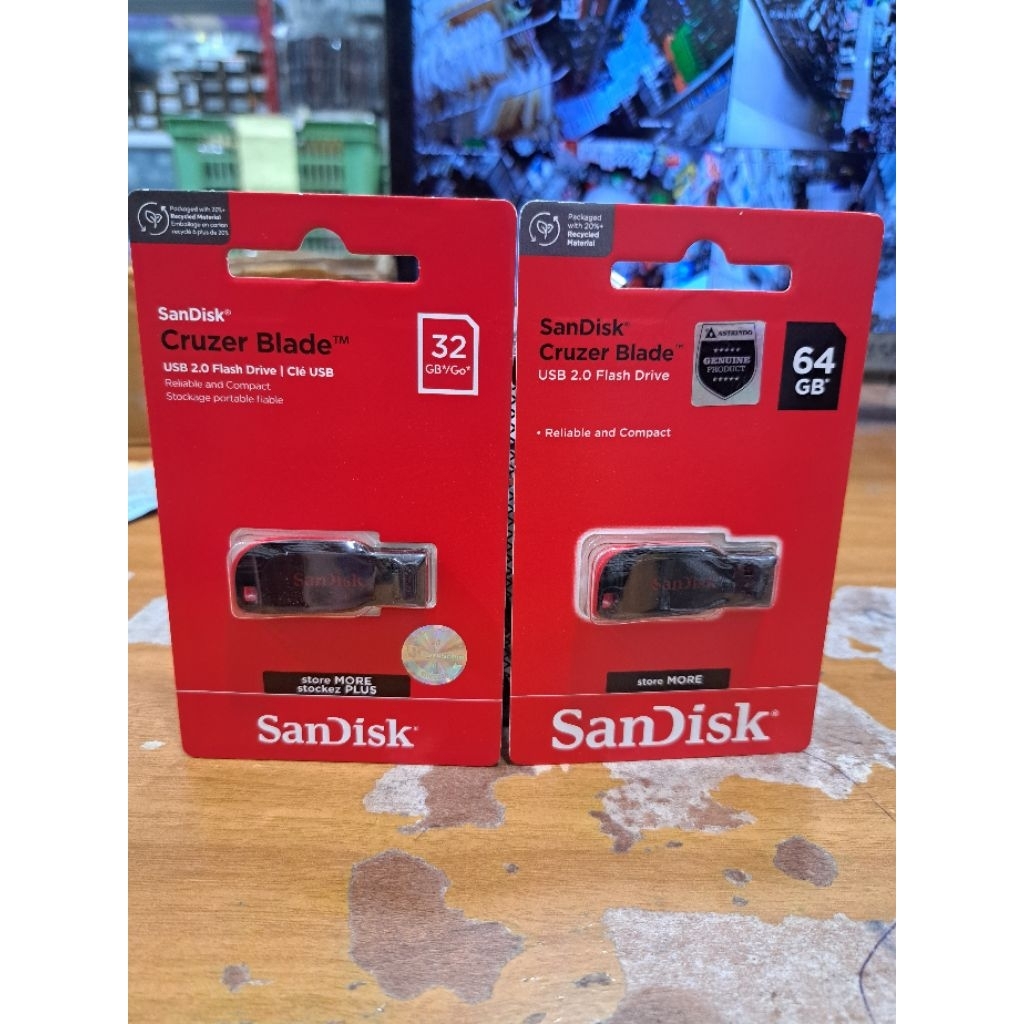 Flash Disk Sandisk 32gb Flash Disk Sandisk 64gb / 32 GB / 64 GB