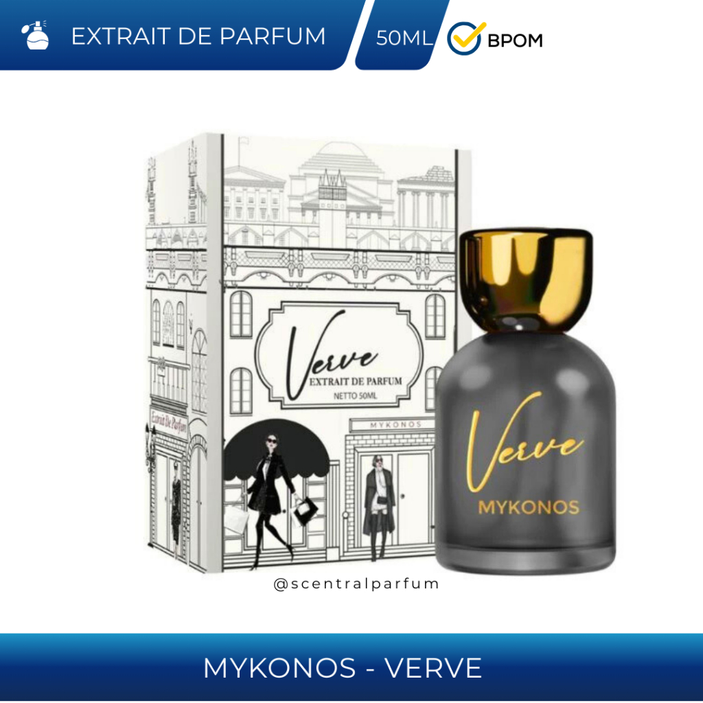 MYKONOS Verve  50 / 100 ML  EXTRAIT DE PARFUM Mykonos Parfume Pengharum