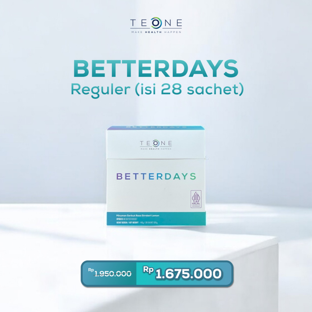 

Betterdays Obat Herbal Diabetes Menurunkan Gula Darah Tinggi Kebas Kesemutan Isi 28 Sachet