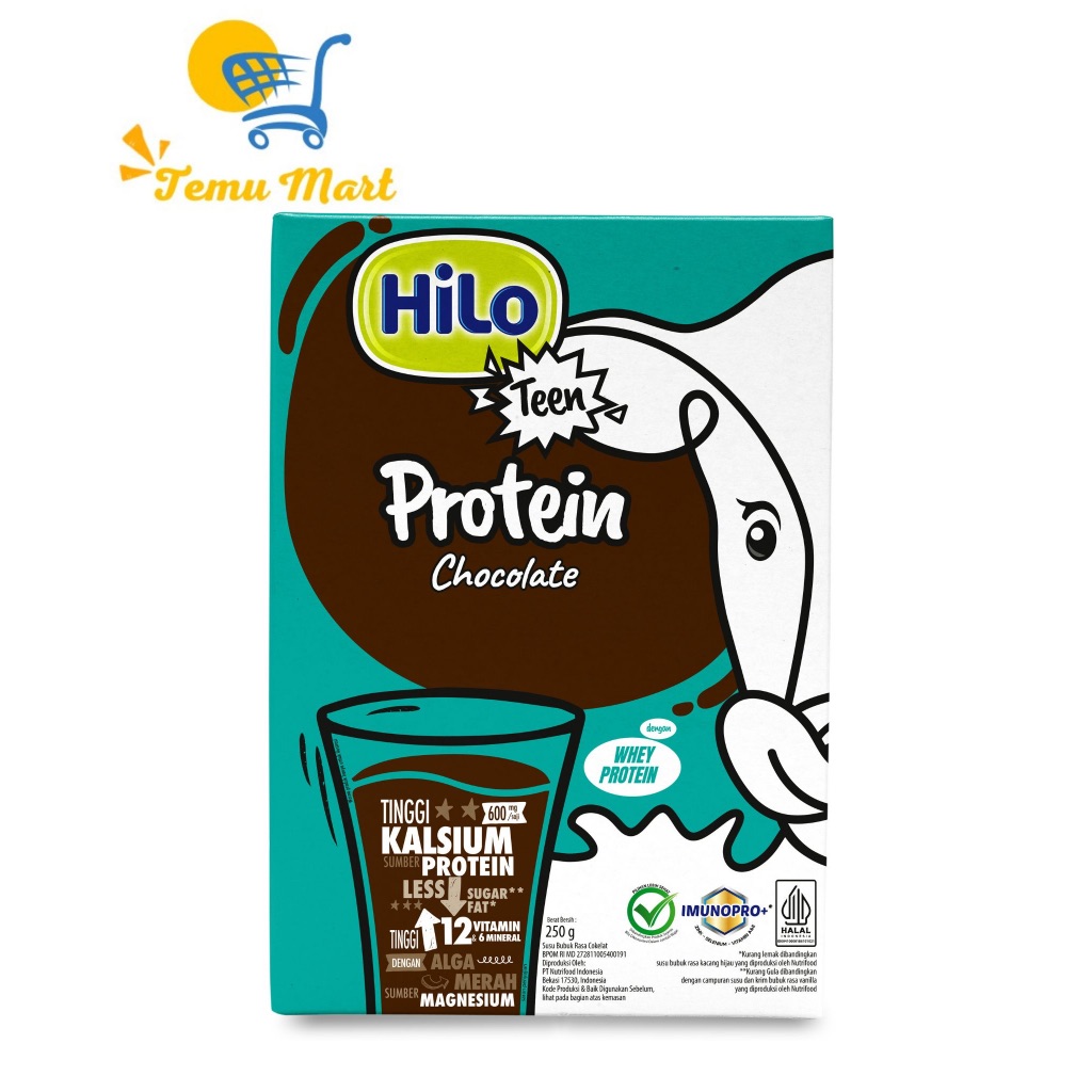

Hilo teen chocolate 250gr - susu tinggi protein
