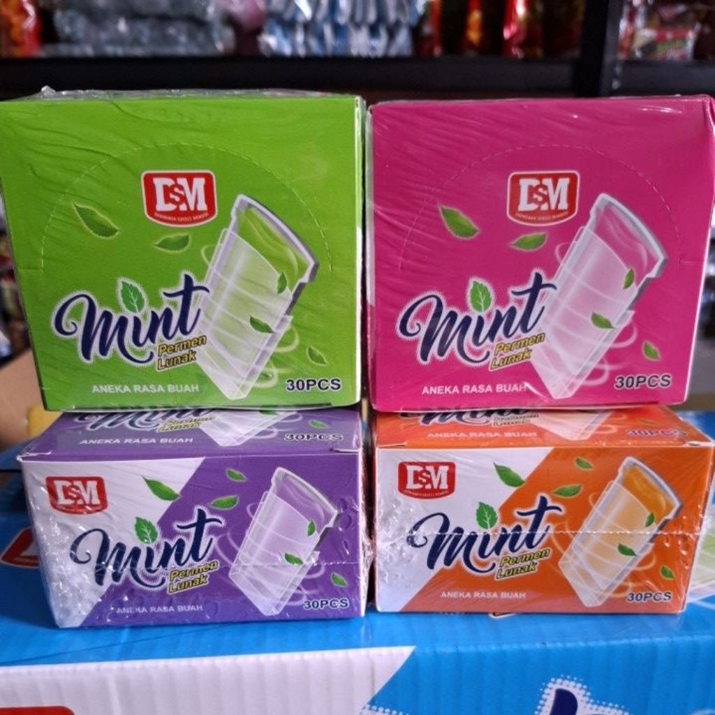 

Permen lunak Mint // 30 pcs // box