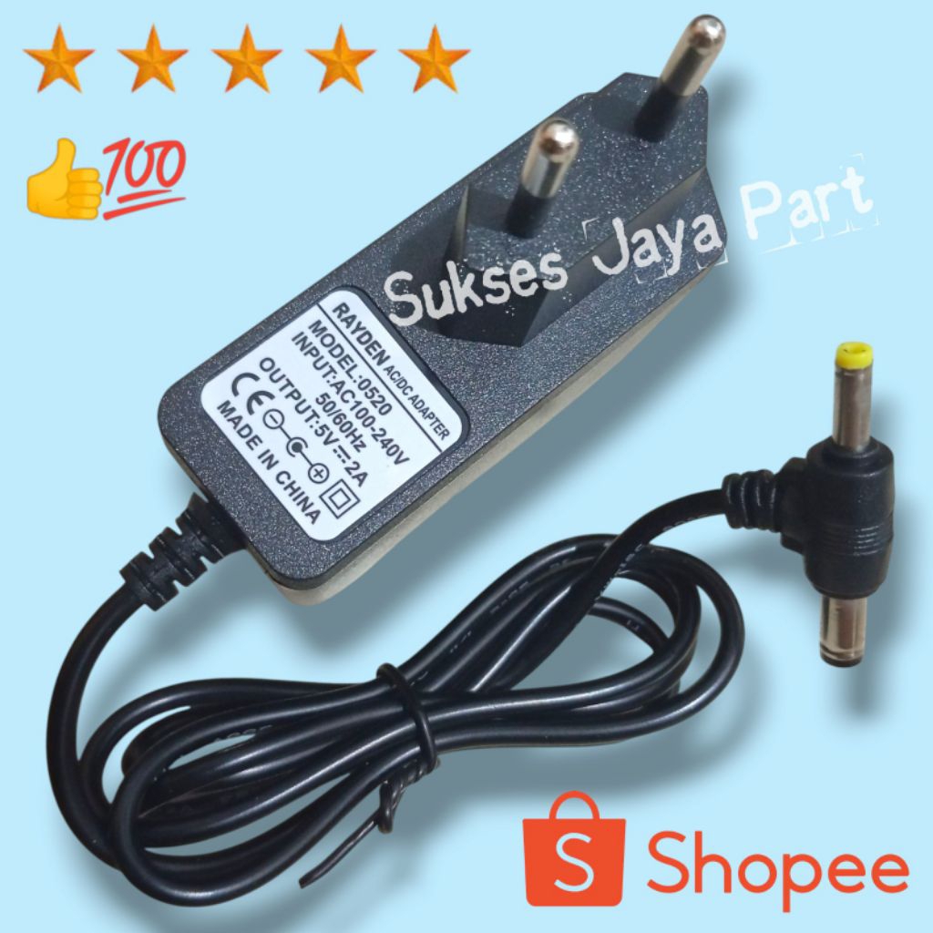 Adaptor 5V 2A Jack T  Adaptor STB Adaptor HTB