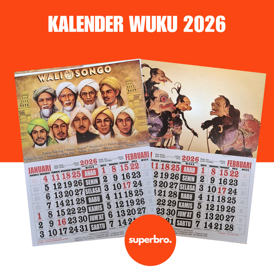 

KALENDER 2026 WUKU - KALENDER WUKU TERBARU - KALENDER TERMURAH READY STOCK