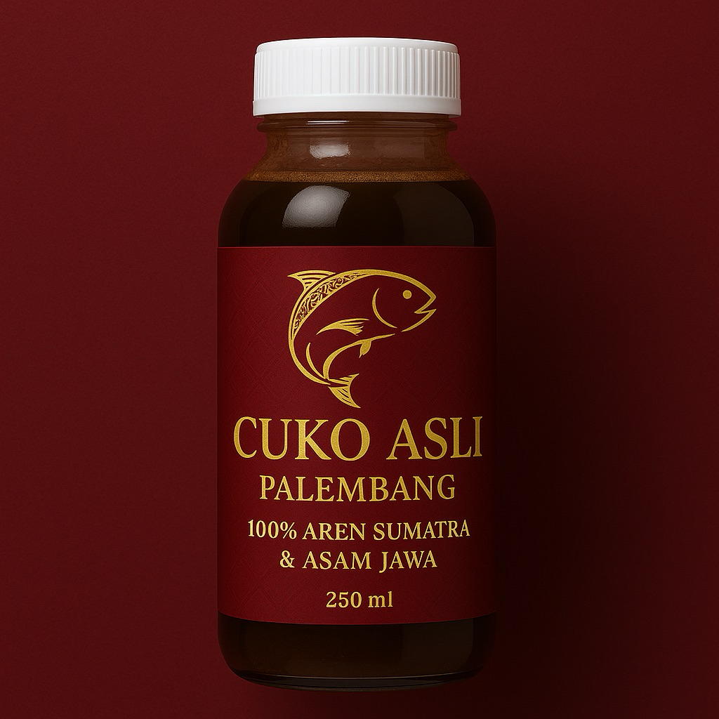 

Red Pempek - Cuka Pempek Premium 250ml | 100% Aren Sumatra & Asam Jawa | Gluten Free | Otentik