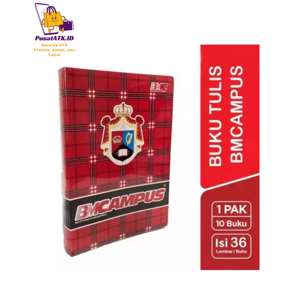 

Buku Tulis BMCAMPUS - Isi 36 Lembar