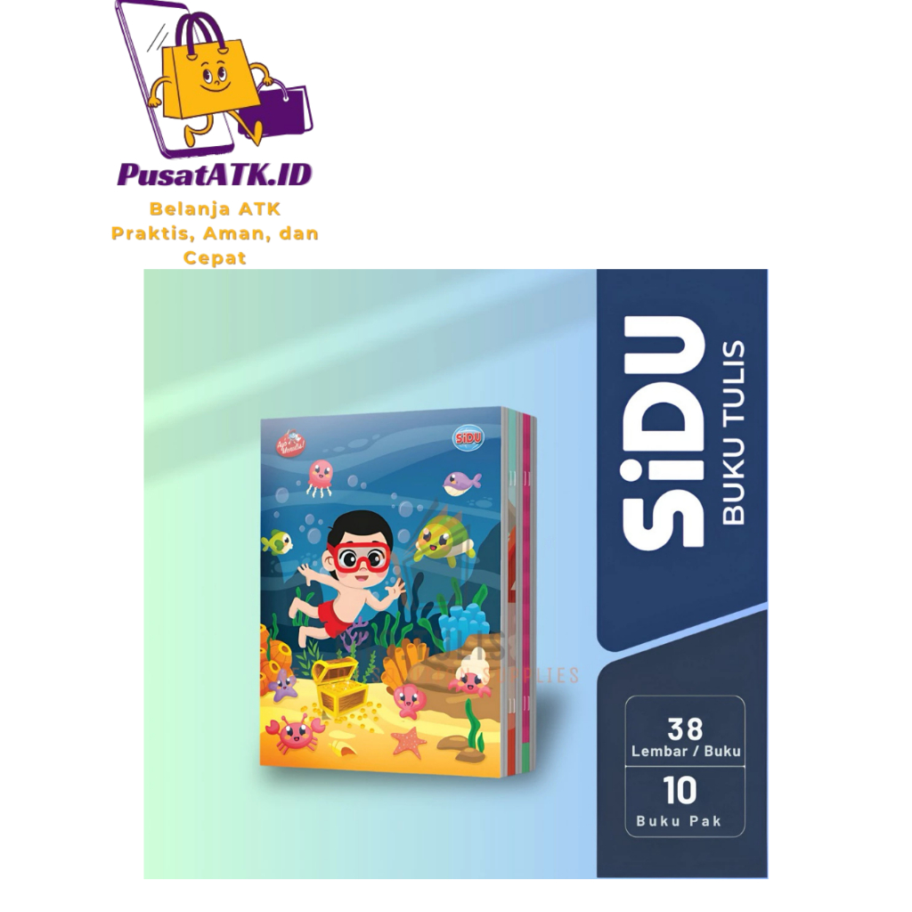 

Buku Tulis SIDU 38 LEMBAR (10 PCS)