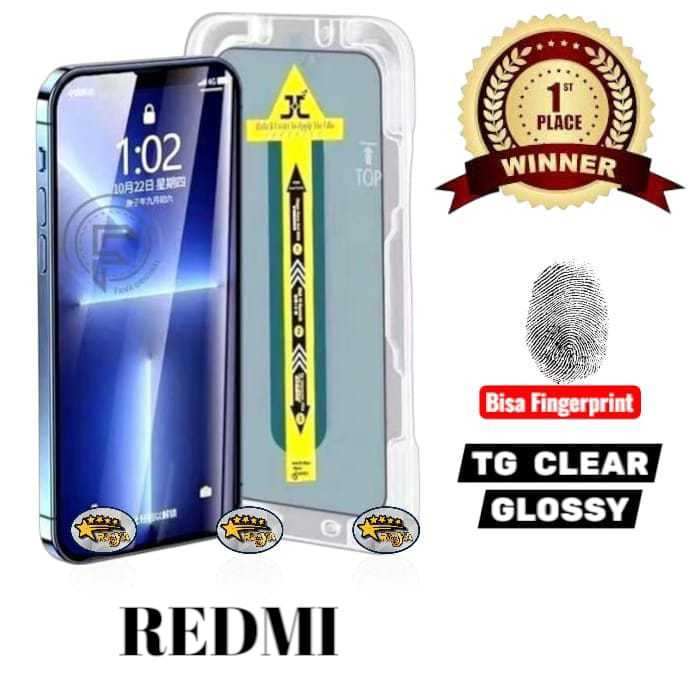 TG SUPERFIT FULL SCREEN Tempered Glass Kaca Clear REDMI A1 A2 A3 A5 5 PLUS 7 8 9 9A 9I 9C 9T POWER 1