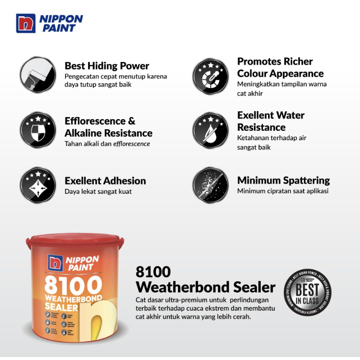 Weatherbond Nippon Paint Sealer 8100