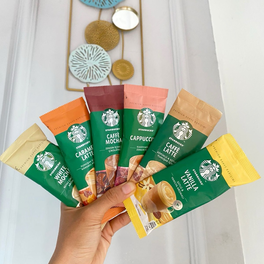 

READY STOCK Kopi Instant Starbucks Sachet Harga Per Pcs Siap Seduh