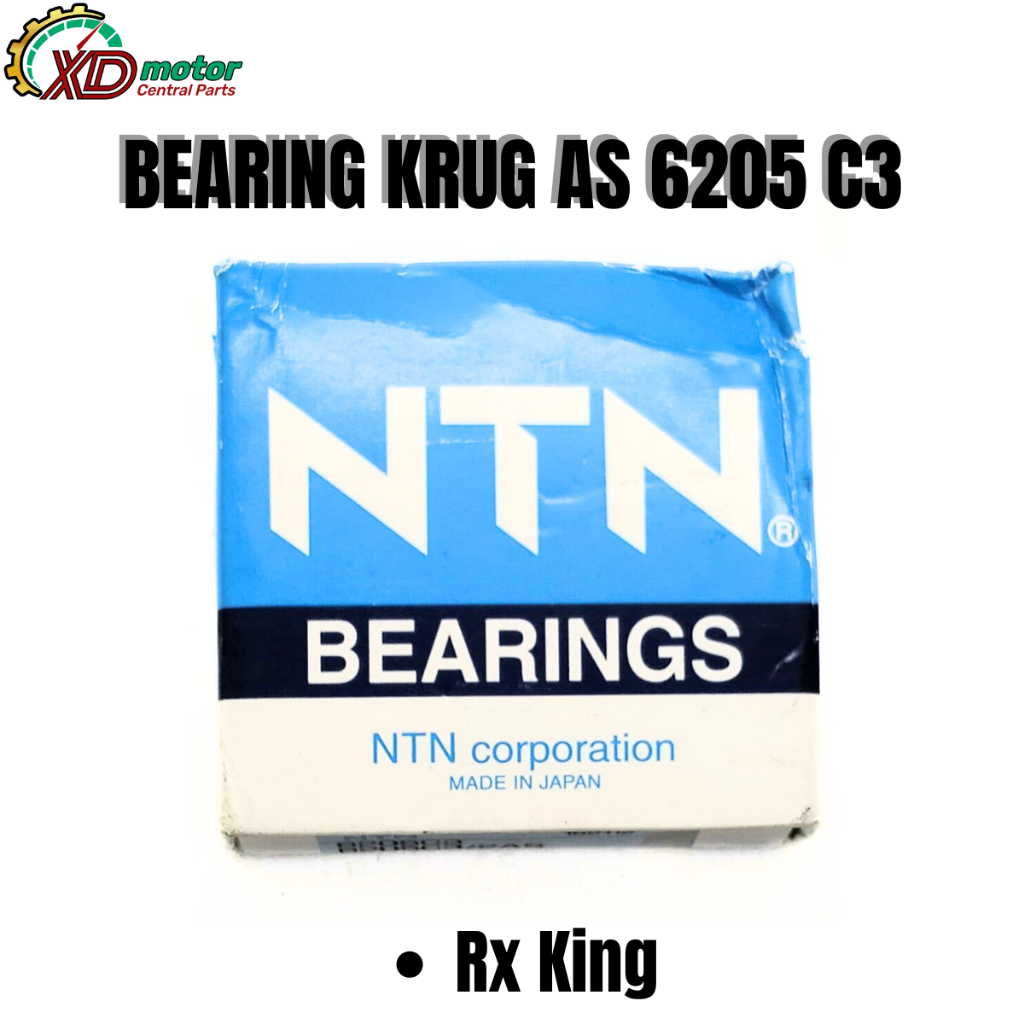 BEARING KRUG AS 6205 C3 NTN UNTUK MOTOR RX KING